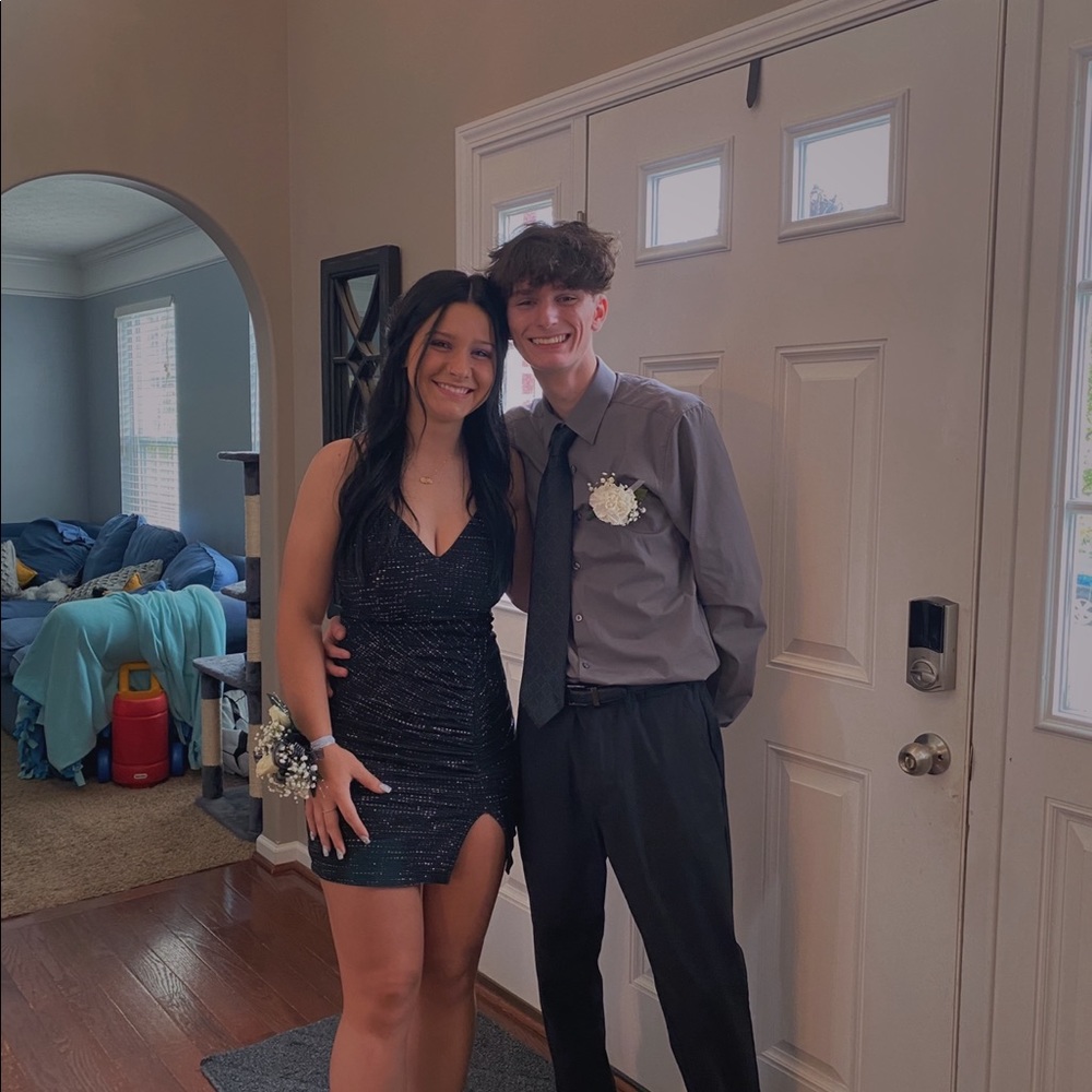 BLACK HOMECOMING DRESS